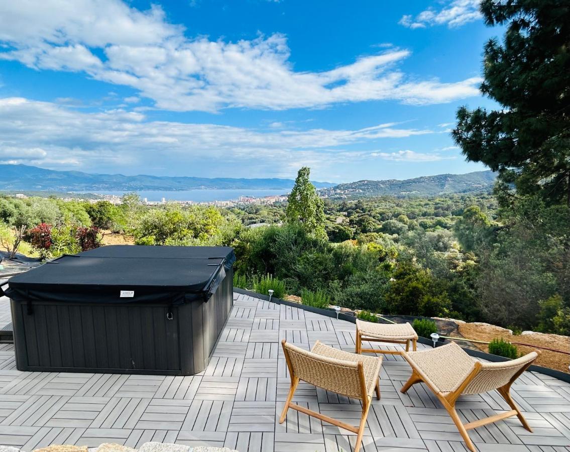Casa Lc Chambre2 Vue Mer Jacuzzi Ajaccio  Esterno foto